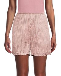 Vince - High Rise Crinkle Shorts - Lyst