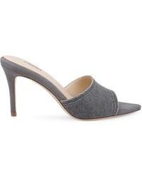L'Agence - Lolita 85Mm Leather Mules - Lyst