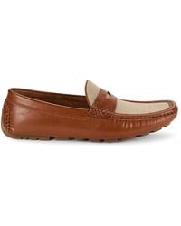 Tommy Hilfiger - Colorblock Square Toe Loafers - Lyst