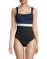 tommy bahama color block swimsuit