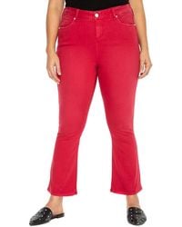 Slink Jeans - Plus High Rise Ankle Bootcut Jeans - Lyst