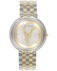 Versace - Two-Tone Stainless Steel Bracelet Watch/38Mm - Lyst