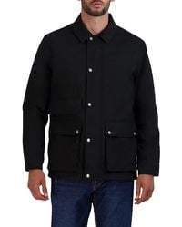 Cole Haan - Waxed Rain Jacket - Lyst