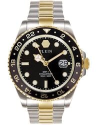 Philipp Plein - Gmt-I Challenger Two-Tone Stainless Steel Bracelet Watch/44Mm - Lyst