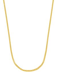 Saks Fifth Avenue 14k Yellow Gold Franco Chain Necklace/3mm - Metallic
