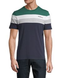 Ben Sherman Regular-fit Colorblock T-shirt - Blue