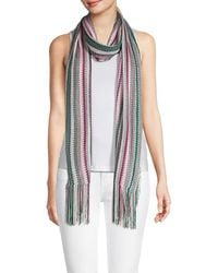 Missoni - Chevron Pattern Scarf - Lyst