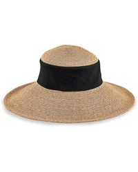 San Diego Hat - Textured Banded Sun Hat - Lyst