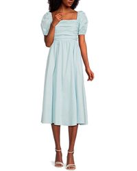 O.P.T - O. P.T River Pleated Maxi Dress - Lyst