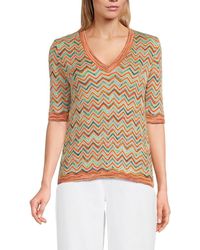 Missoni - Chevron Mohair-Blend Sweater - Lyst