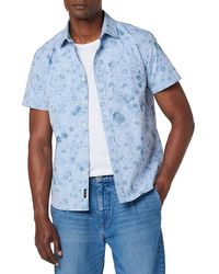 Joe's Jeans - Scott Floral Short Sleeve Button Down Shirt - Lyst
