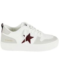 Vintage Havana - Dakota Star Mixed Media Low Top Sneakers - Lyst