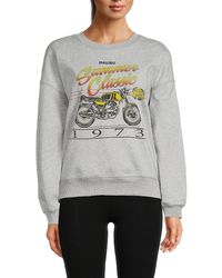 Chaser Brand - Drop Shoulder Graphic Sweatshirt - Lyst