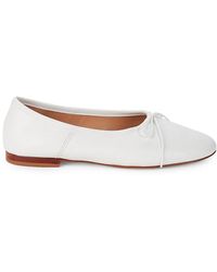 mansur gavriel dream leather ballerina flats