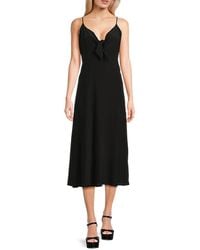 The Kooples - Knot A-Line Midi Dress - Lyst