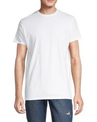 RE/DONE Solid-hued T-shirt - White