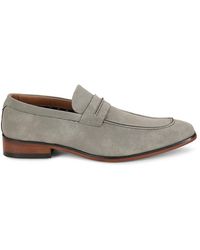 Tommy Hilfiger - Faux Leather Penny Loafers - Lyst
