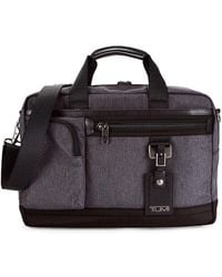 Tumi Carr Commuter Expandable Zip-top Briefcase - Grey