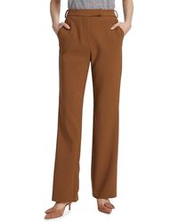 Saks Fifth Avenue - Straight-Leg High-Rise Trousers - Lyst