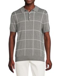 Ben Sherman - 'Checked Sweater Polo - Lyst