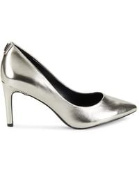Karl Lagerfeld - Glora 76Mm Metallic Pumps - Lyst