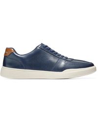 Cole Haan - Perforated Leather Sneakers - Lyst