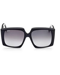 Max Mara - 56mm Geometric Sunglasses - Lyst