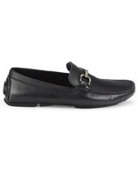 Donald J Pliner - Victor Leather Driving Loafers - Lyst