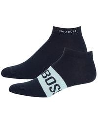 BOSS - 2-piece Logo Half Socks - Lyst