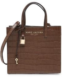Marc Jacobs - Mini Grind Leather Tote Bag - Lyst