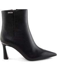 DKNY - 80Mm Caryann Logo Ankle Boots - Lyst