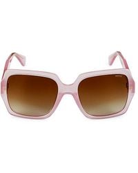 Moschino - Mos127/s 56mm Square Sunglasses - Lyst