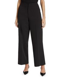 If Only Studio - Pleated Wide-Leg Pants - Lyst