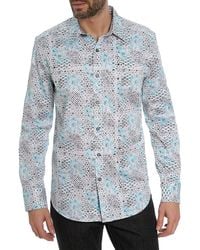 Robert Graham - Hendriks Abstract Cotton-Blend Shirt - Lyst