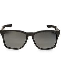 Oakley 56mm Square Sunglasses - Black