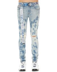 Cult Of Individuality - Punk Ripped Super Skinny Jeans - Lyst
