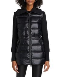 Mercer Collective - Mac Mixed-Media Down Coat - Lyst
