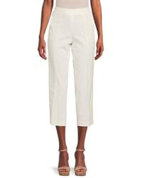 Vince - Cropped Tapered Pull-On Pants - Lyst