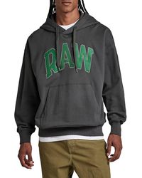 G-Star RAW - University Logo Oversized Hoodie - Lyst