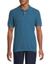 Blend - Aiden Textured Cotton Polo Shirt - Lyst
