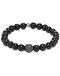 Tateossian - Sterling & Agate Beaded Bracelet - Lyst