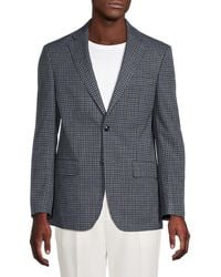 Tommy Hilfiger - Checked Wool-Blend Modern-Fit Sport Coat - Lyst