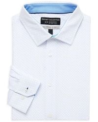Report Collection - 4-Way Stretch Slim Fit Sport Shirt - Lyst