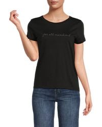 7 For All Mankind - All For Mankind Graphic T-Shirt - Lyst