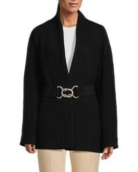 Ba&sh - Carole Belted Wool Jacket - Lyst