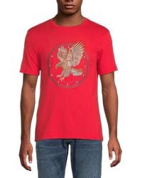 Stefano Ricci - Embellished Eagle Cotton-Modal T-Shirt - Lyst