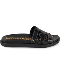 Sam Edelman - Valerie Leather Sandals - Lyst