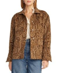 Robert Graham - Camille Leopard-Print Button-Front Jacket - Lyst