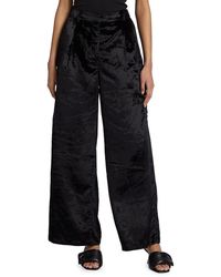 Loulou de Saison - Luli Velvet Cargo Pants - Lyst