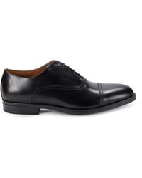 Bruno Magli - Leather Cap Toe Oxford Shoes - Lyst